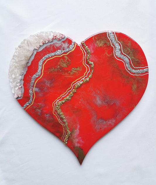 Corazón rojo